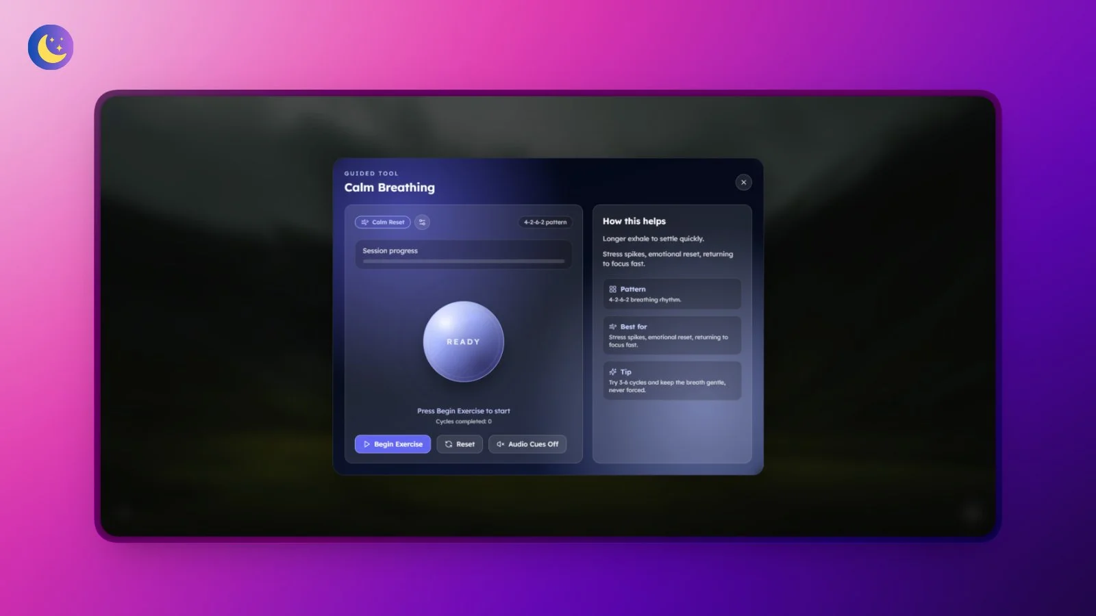 Soothescreen screenshot
